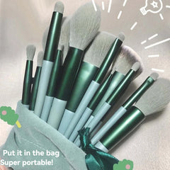 13 PCS Makeup Brush Ultra Soft Fiber Makeup Tool Loose Powder Eyeshadow Lip Concealer Blush Foundation Soft Hair Beauty Makeup