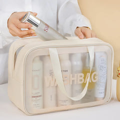 Cosmetic bag female portable 2023 new advanced travel large-capacity waterproof cosmetic storage bag box wash bag