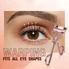 Professional Rose Gold Eyelash Curler Eyelash Makeup Tools Women's Cosmetics Accessories Quick Styling Compact And Portable